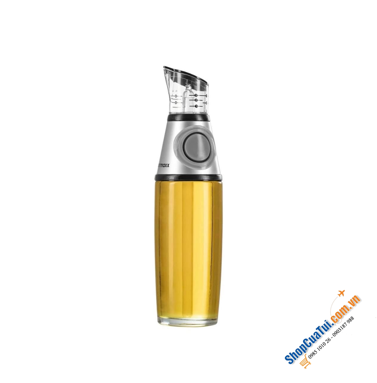 BÌNH ĐỰNG DẦU DẤM/ NƯỚC MẮM THUỶ TINH GOURMETT.