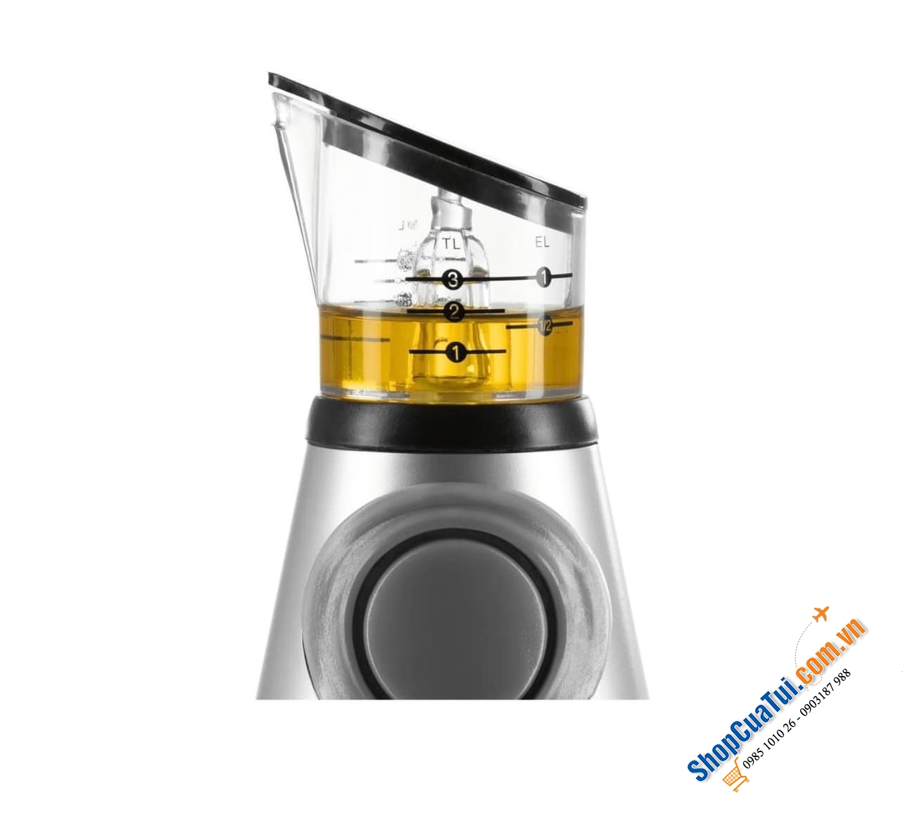 BÌNH ĐỰNG DẦU DẤM/ NƯỚC MẮM THUỶ TINH GOURMETT.