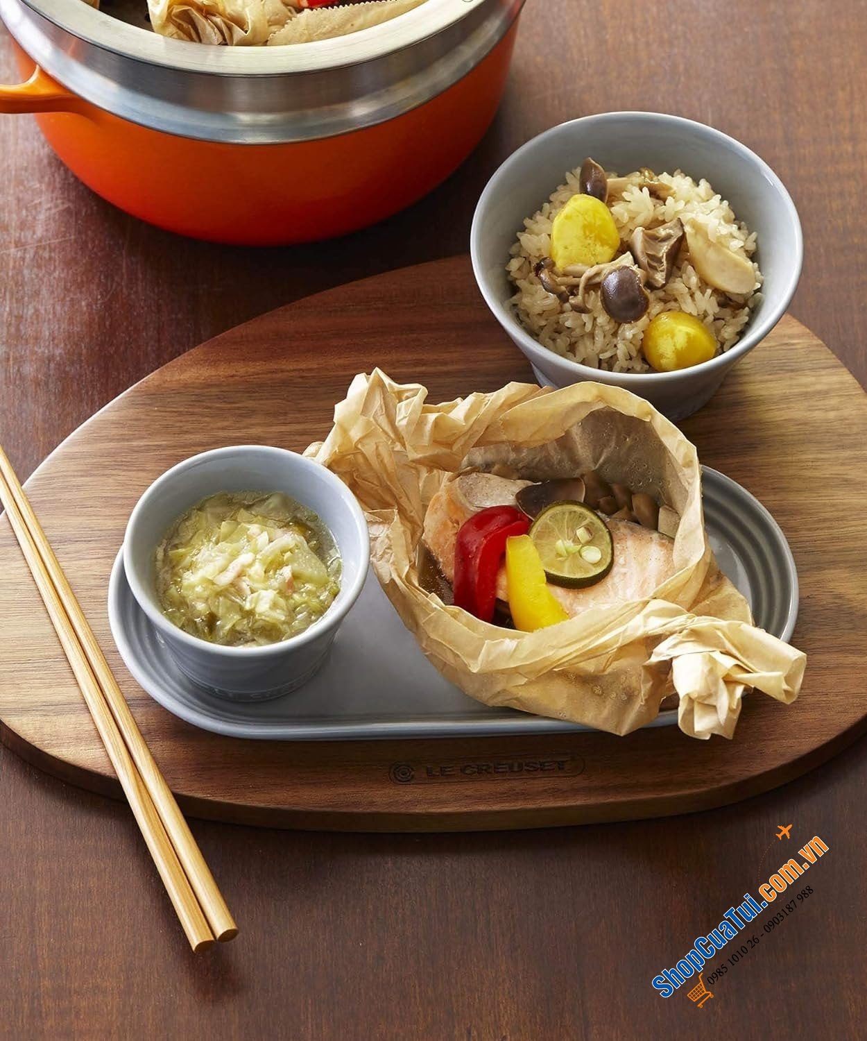 Sét 5 bát ăn cơm cầu vồng Le Creuset Neo 12cm