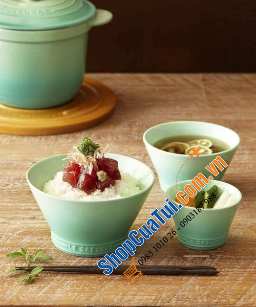Sét 5 bát ăn cơm cầu vồng Le Creuset Neo 12cm