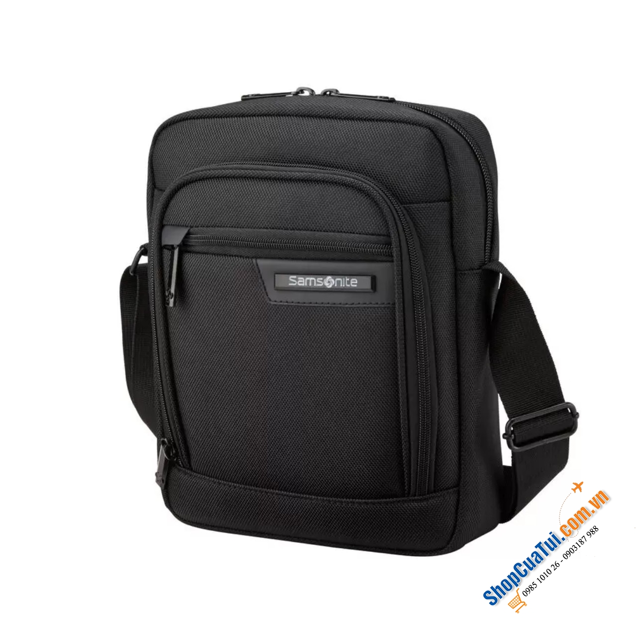 Túi đeo chéo Samsonite với thiết kế thuận tiện, hiện đại và thiết thực có thể dùng đi du lịch hoặc dùng hàng ngày