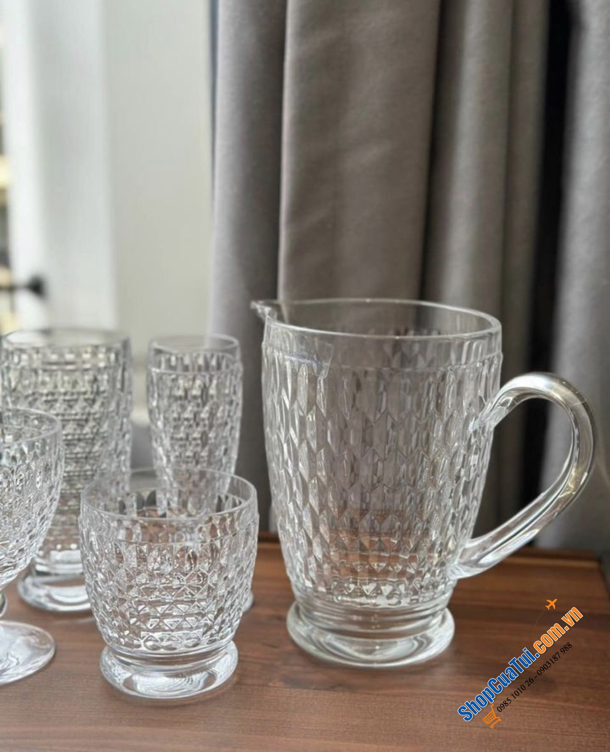 Bình nước Villeroy & Boch Boston 1.3L - Made in Germany