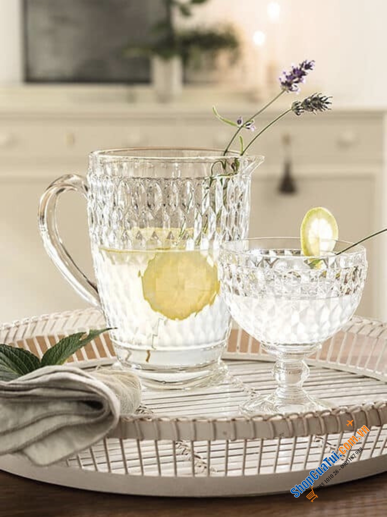 Bình nước Villeroy & Boch Boston 1.3L - Made in Germany