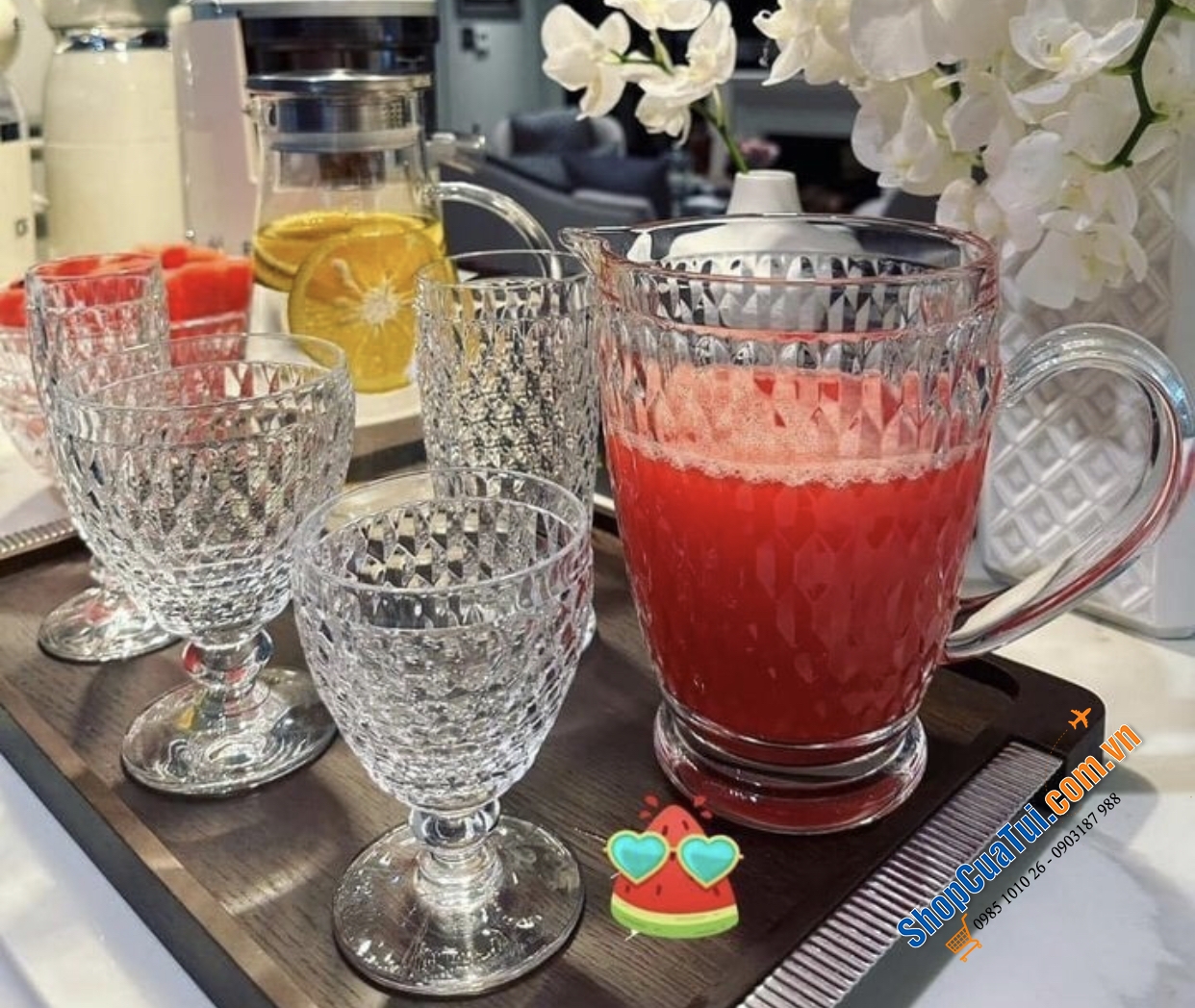 Bình nước Villeroy & Boch Boston 1.3L - Made in Germany