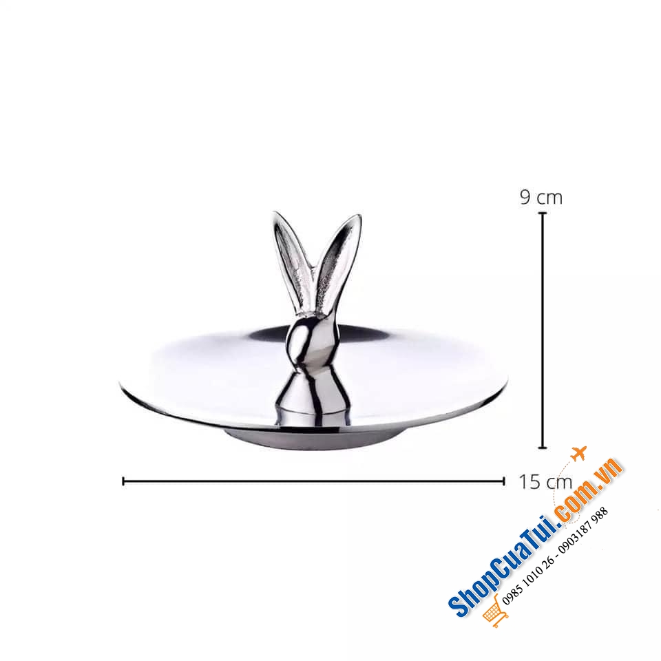 Bát đựng bánh kẹo, trái cây, các loại hạt Edzard - Germany núm thỏ.