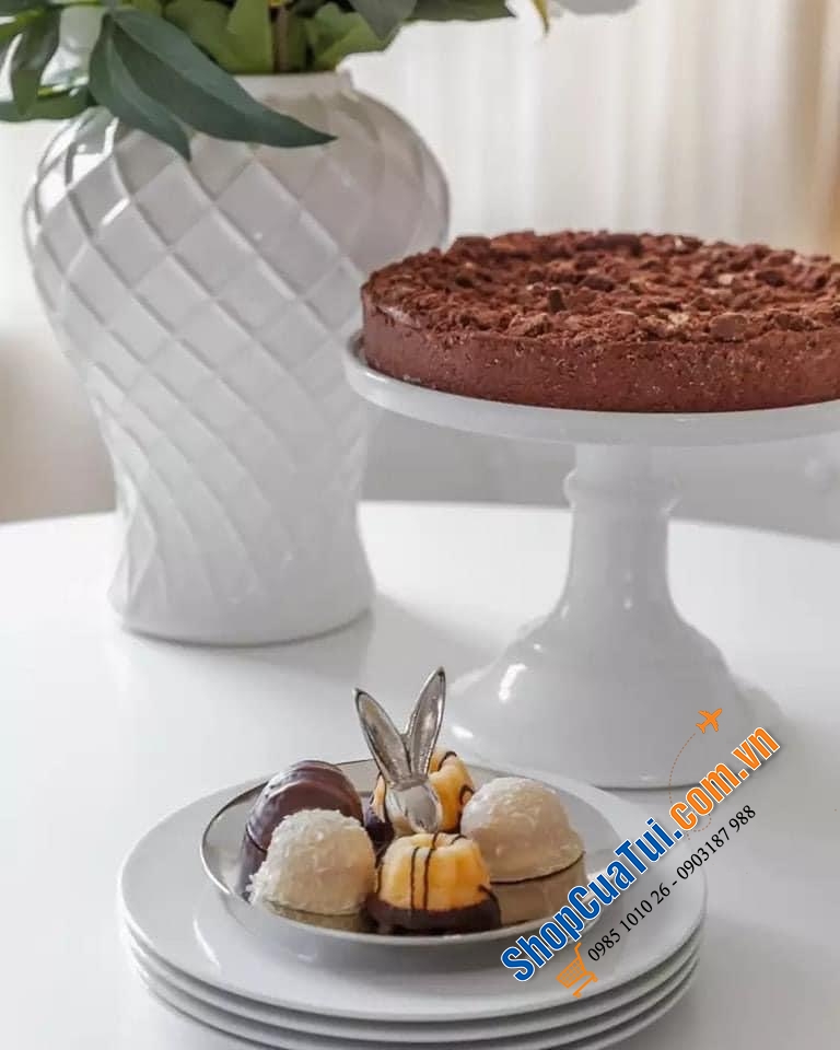 Bát đựng bánh kẹo, trái cây, các loại hạt Edzard - Germany núm thỏ.