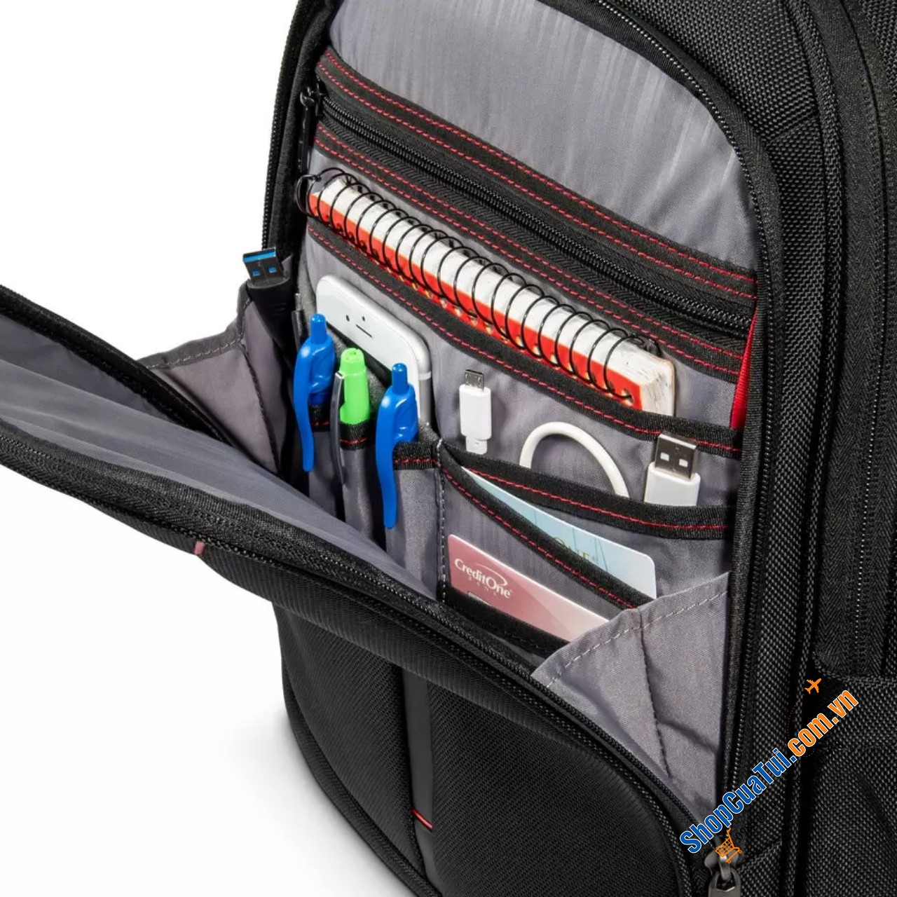 Balo laptop Samsonite 15.6in Xenon 4.0 Slim - Phiên bản mới nhất của dòng sản phẩm dành cho doanh nhân