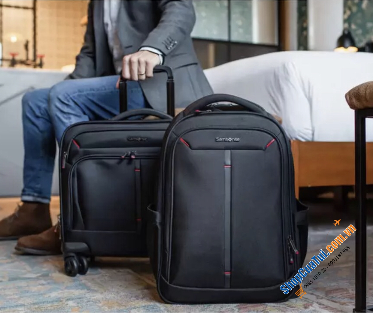 Balo laptop Samsonite 15.6in Xenon 4.0 Slim - Phiên bản mới nhất của dòng sản phẩm dành cho doanh nhân