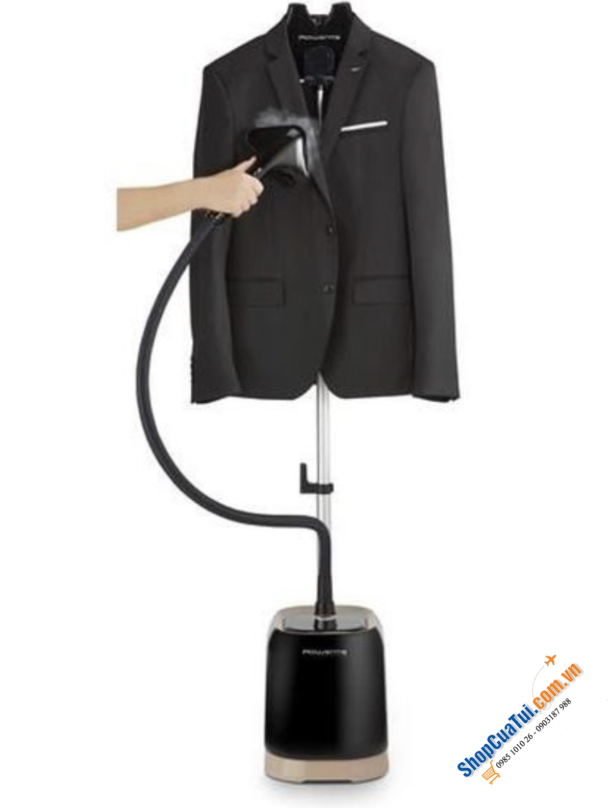 Bàn là cây Rowenta Pro Style IS3425D1 công suất 1700W, bình nước 1,5 lít - dễ dàng loại bỏ các nếp nhăn trên bất kỳ loại vải nào, kể cả loại vải mỏng manh nhất