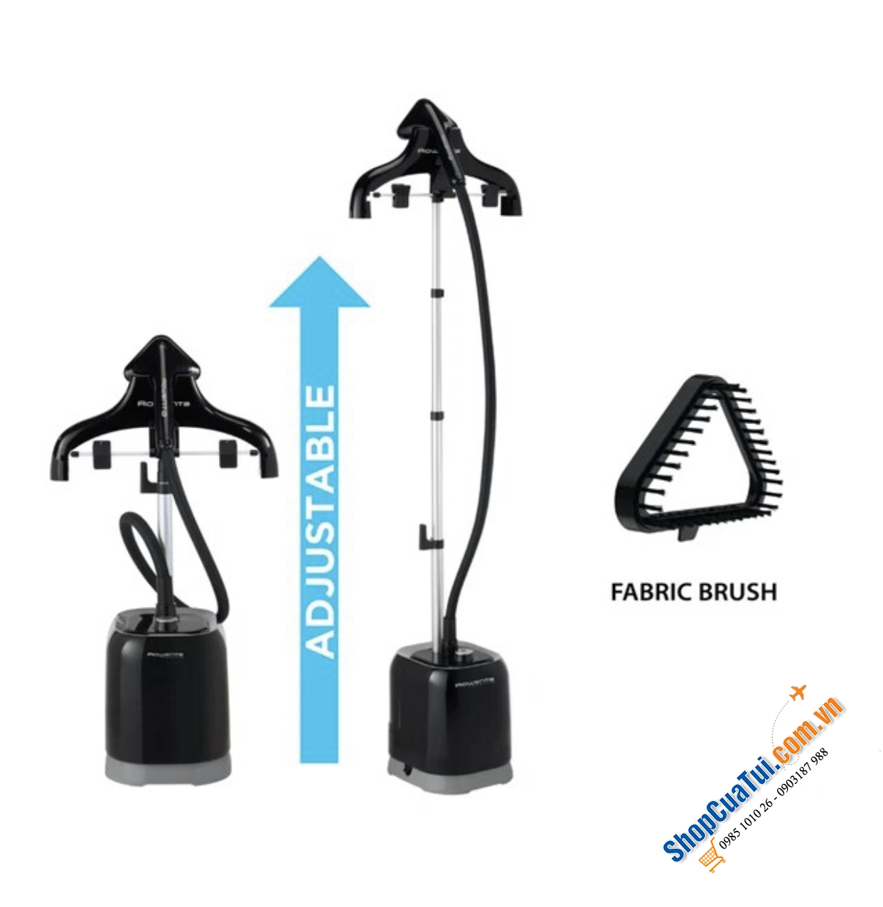 Bàn là cây Rowenta Pro Style IS3425D1 công suất 1700W, bình nước 1,5 lít - dễ dàng loại bỏ các nếp nhăn trên bất kỳ loại vải nào, kể cả loại vải mỏng manh nhất