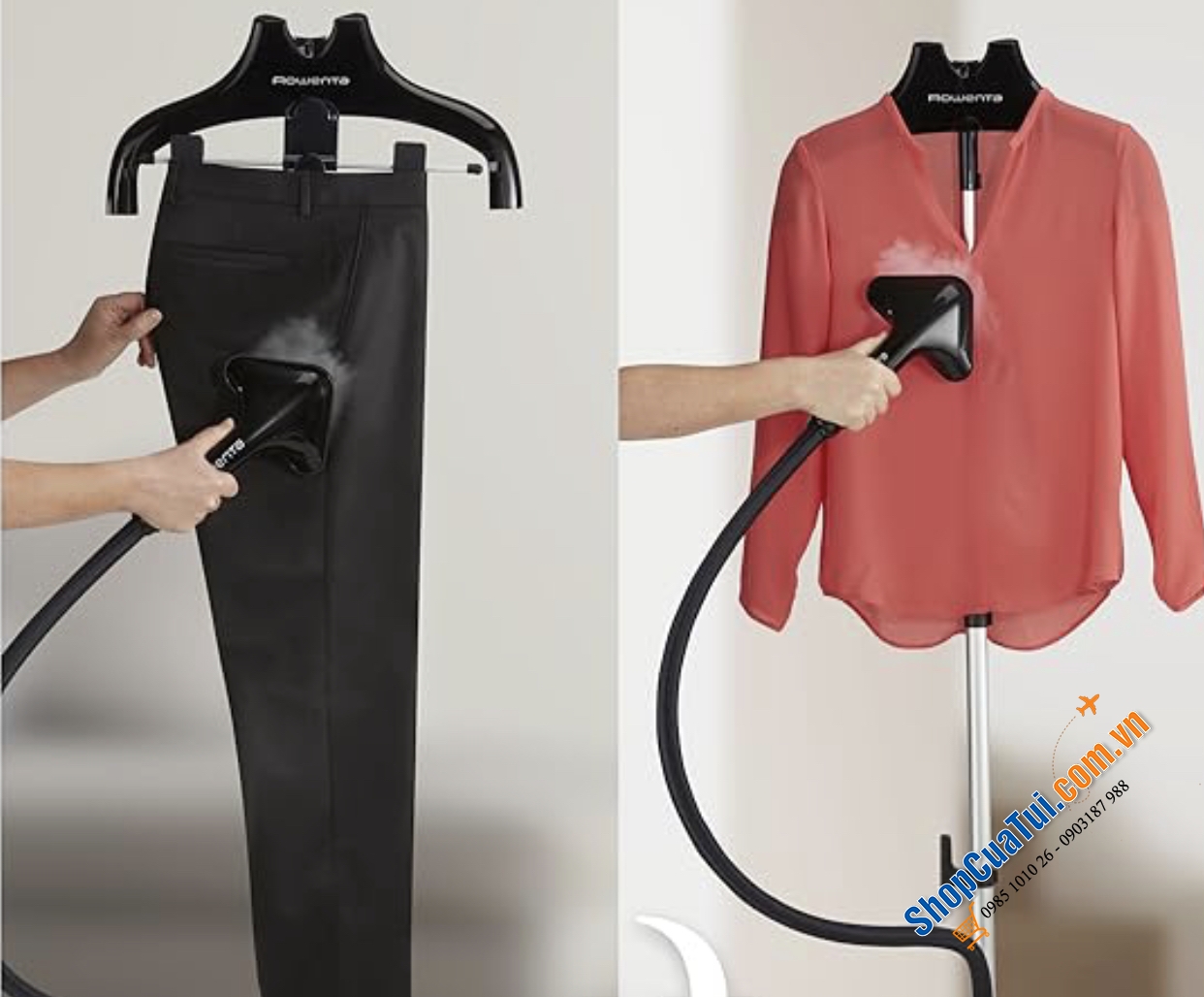 Bàn là cây Rowenta Pro Style IS3425D1 công suất 1700W, bình nước 1,5 lít - dễ dàng loại bỏ các nếp nhăn trên bất kỳ loại vải nào, kể cả loại vải mỏng manh nhất