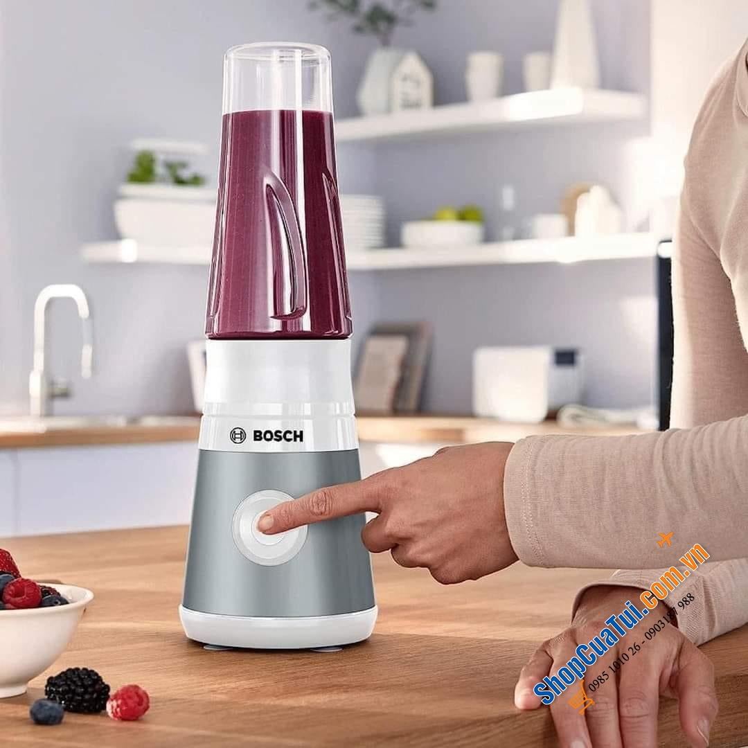 Máy xay sinh tố mini BOSCH MMB2111T - 450W - CỰC KHỎE
