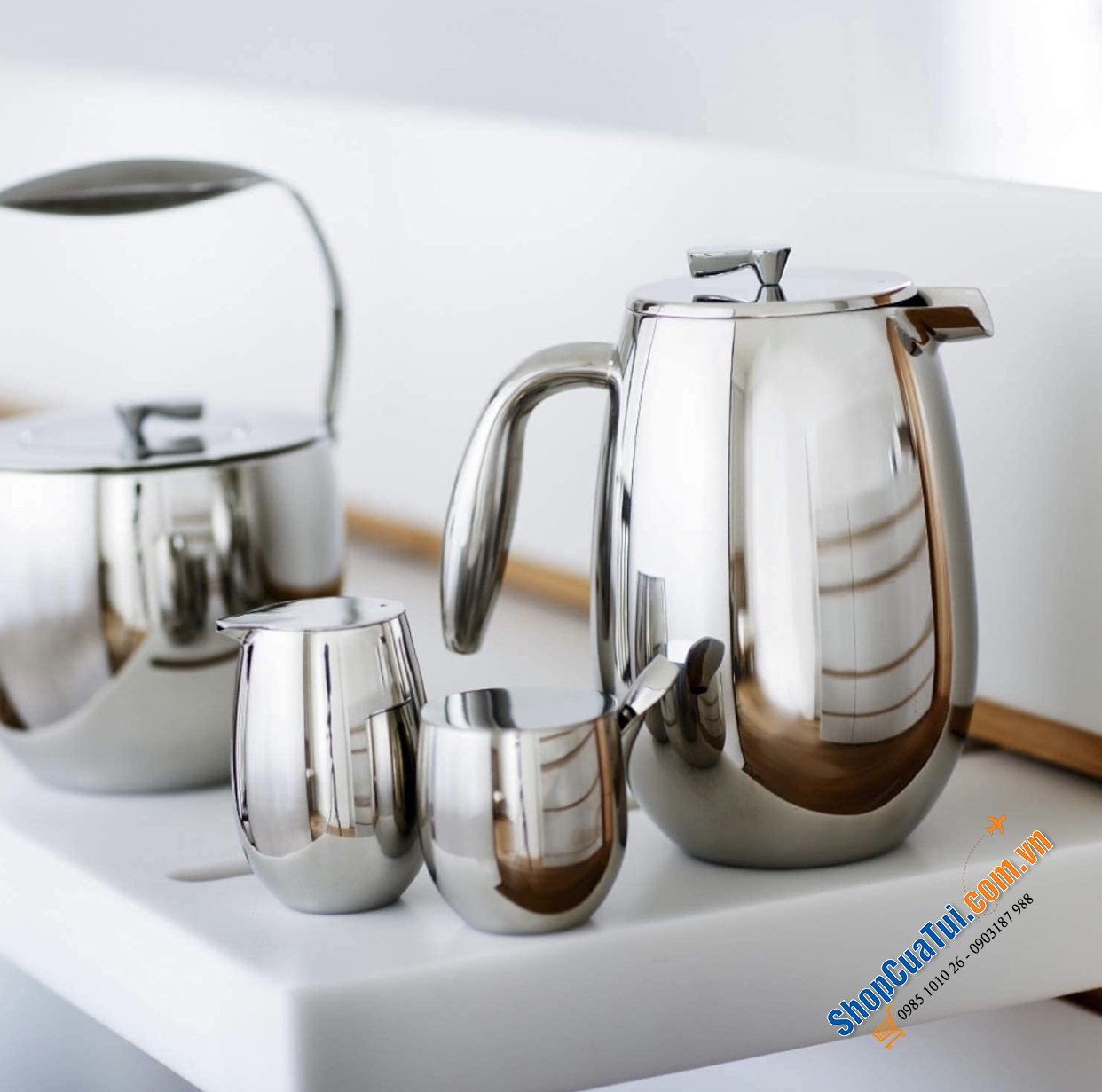 Bình pha cà phê kiểu Pháp cách nhiệt Bodum COLUMBIA 1 Lít