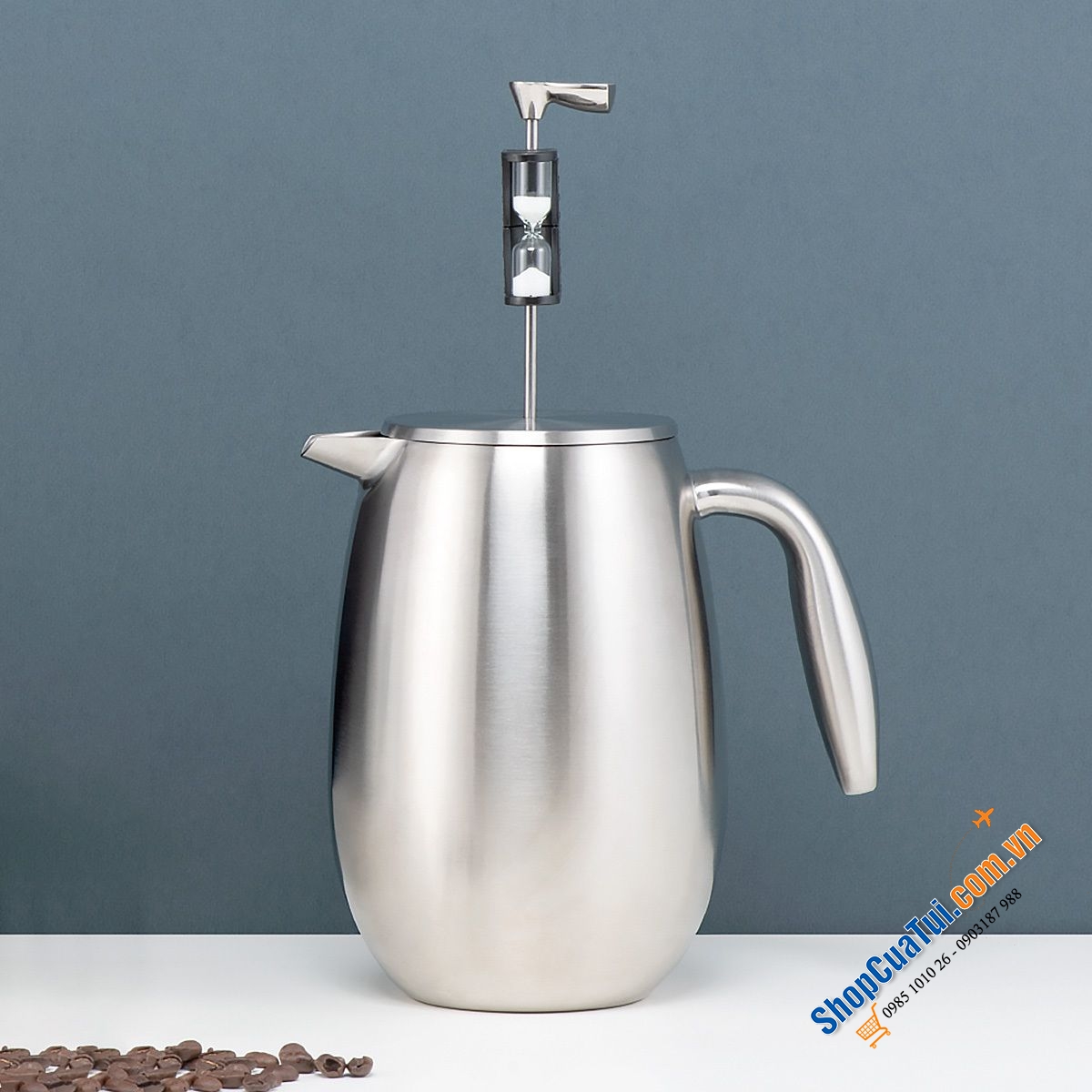 Bình pha cà phê kiểu Pháp cách nhiệt Bodum COLUMBIA 1 Lít