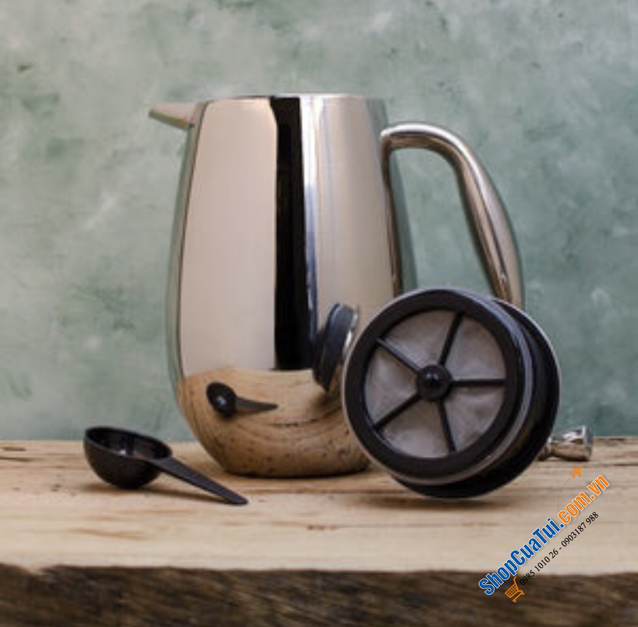 Bình pha cà phê kiểu Pháp cách nhiệt Bodum COLUMBIA 1 Lít