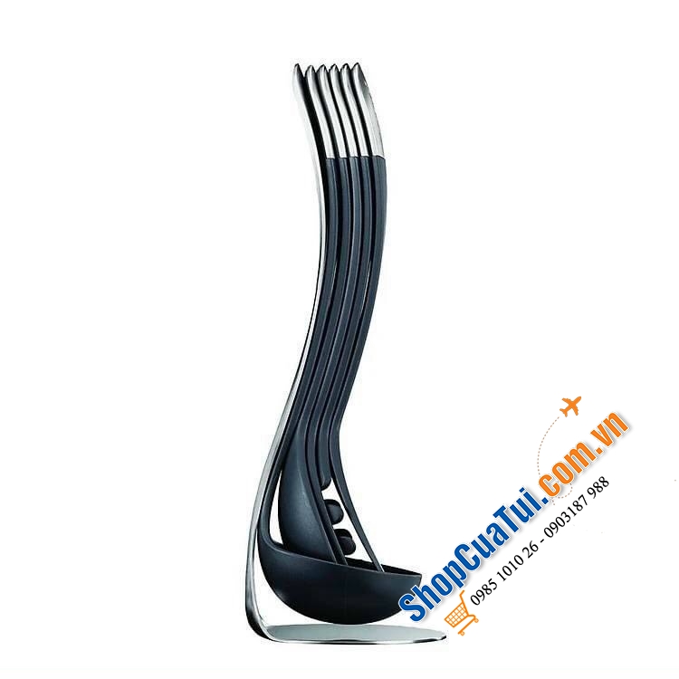 Bộ 5 dụng cụ nấu ăn Joseph Joseph Nest Steel - Bộ dụng cụ siêu xinh, nhỏ gọn tiện lợi