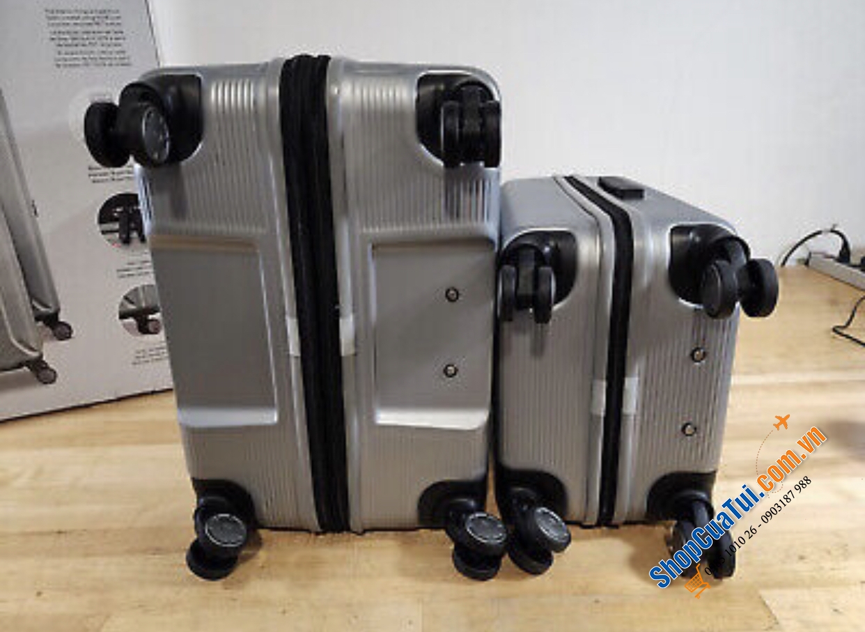 SET VALY SAMSONITE ELEMENT XLT - Made in Thái Lan - GỒM 2 VALI  20 & 27 inch
