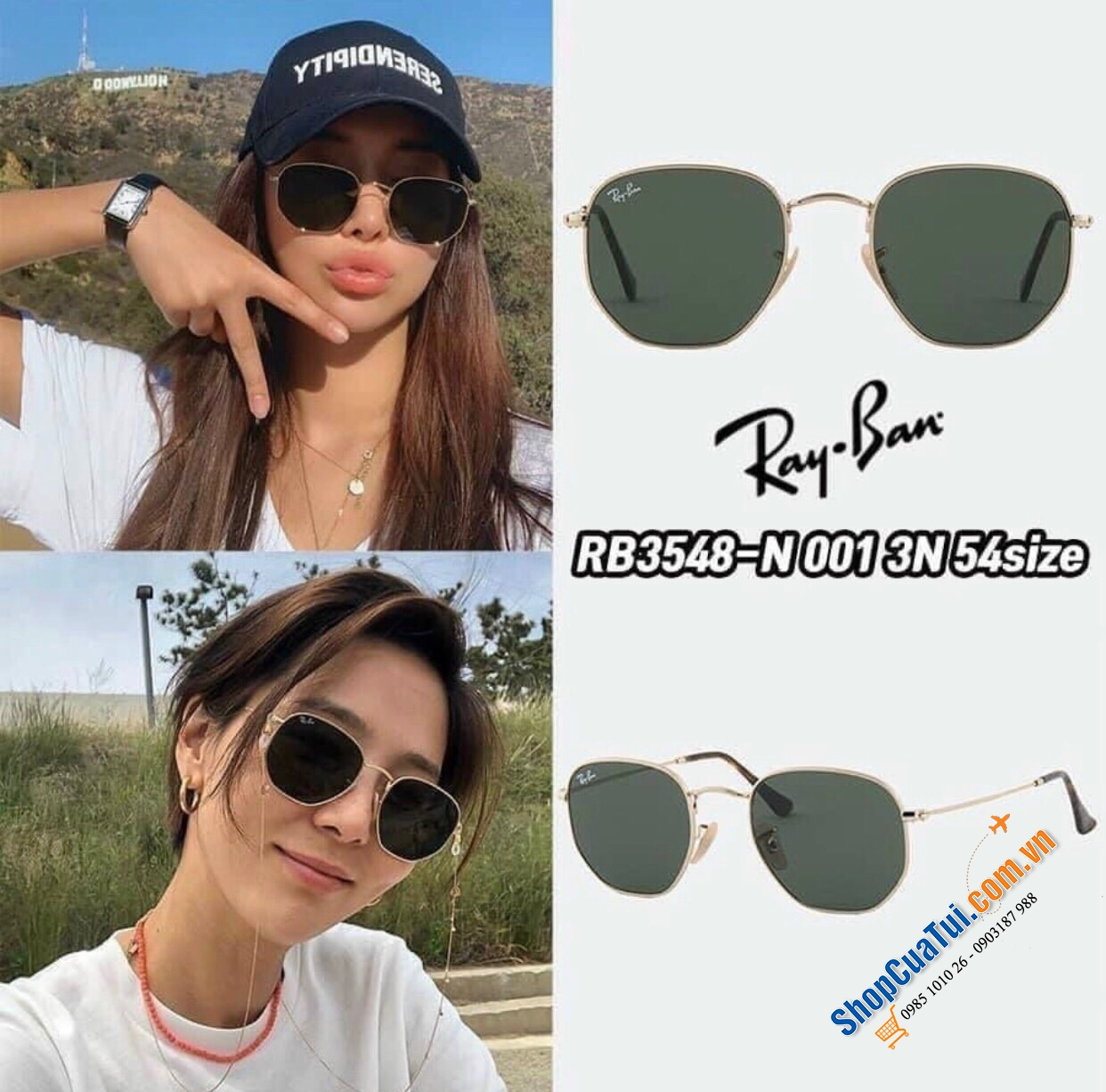 Kính Mát Ray-Ban RB3548