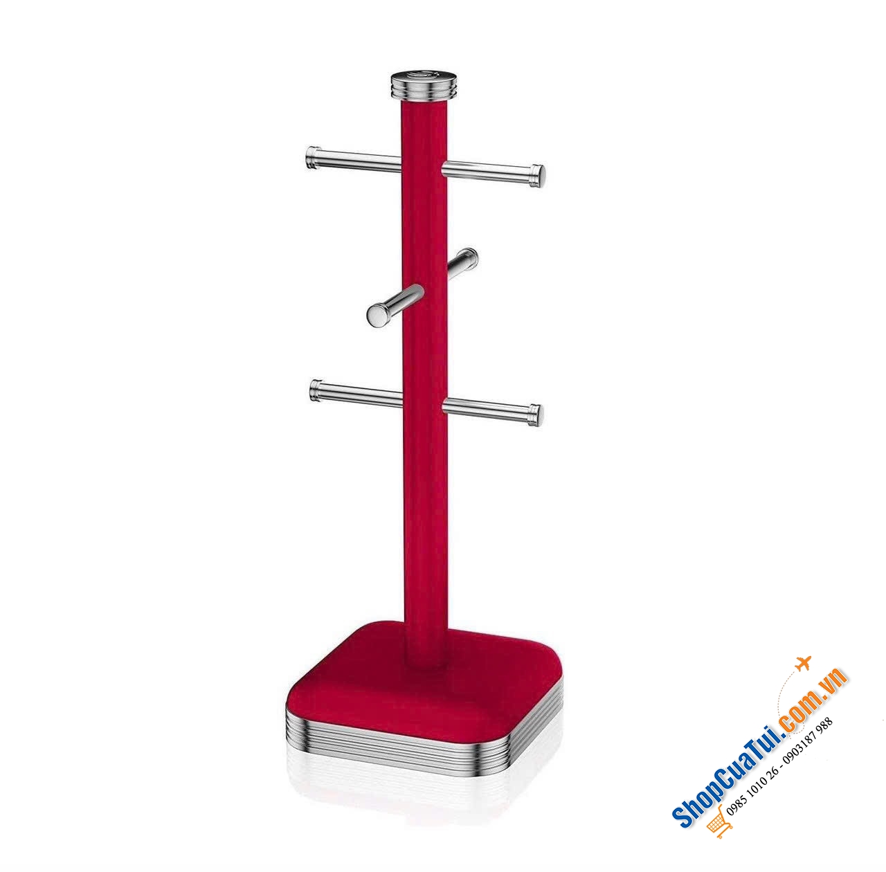 Giá treo cốc Swan siêu đẹp, siêu sang mẫu đế vuông