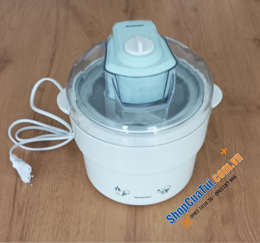 Máy làm kem SilverCrest SECM 12 C7 - Tự làm 1 lít kem yêu thích theo khẩu vị một cách dễ dàng