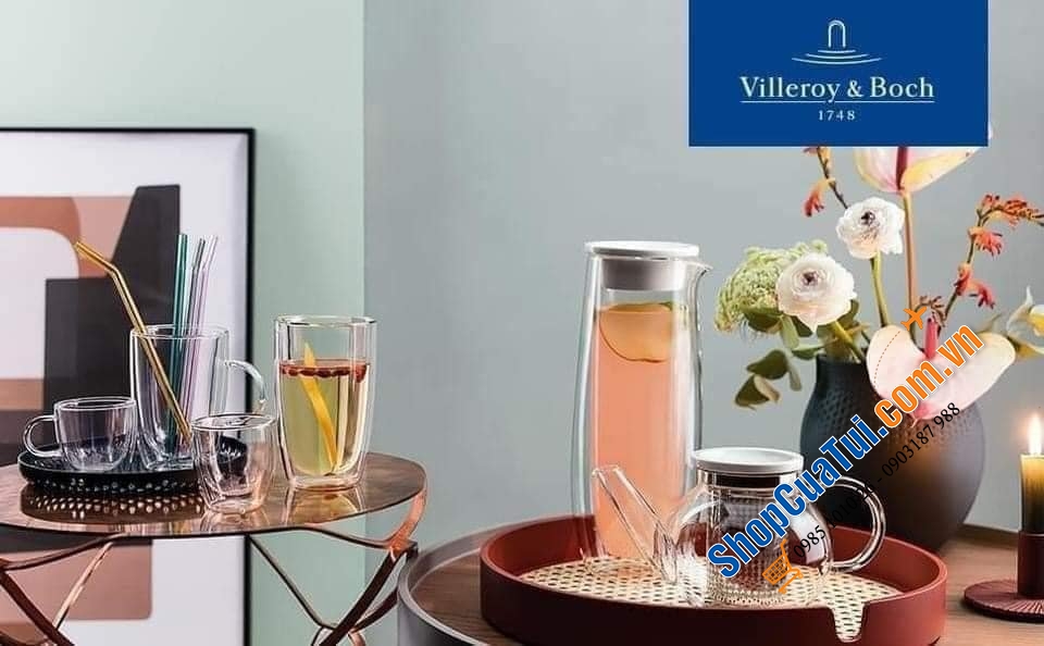 Bình nước Villeroy & Boch 2 lớp cách nhiệt 1L