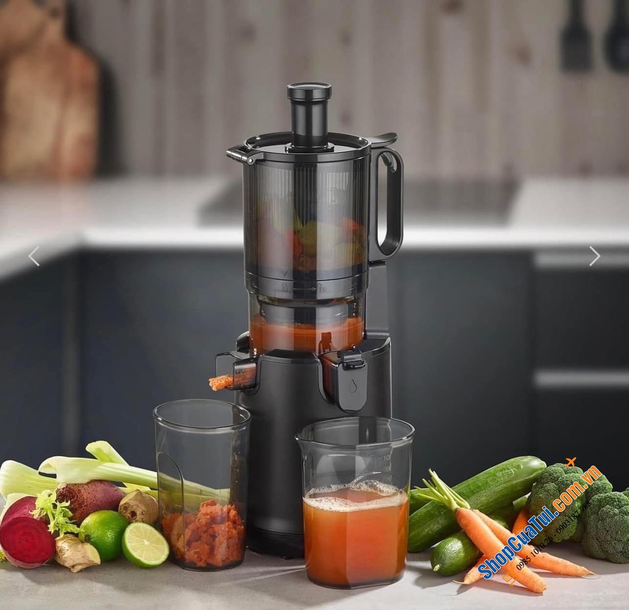 MÁY ÉP CHẬM CASO SJW600 XL. CÔNG NGHỆ ĐỨC - CÔNG NGHỆ HÀNG ĐẦU THẾ GIỚI!