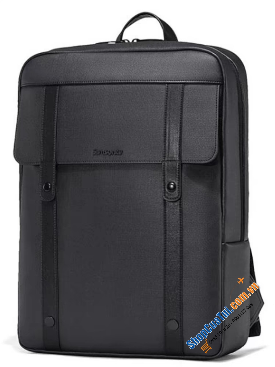 Ba lô Samsonite Toidy siêu đẹp, đựng được laptop, chất liệu da PU chống nước, dành cho người lớn