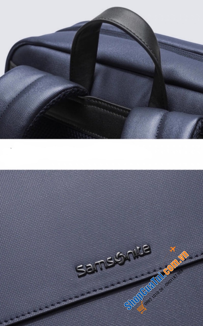 Ba lô Samsonite Toidy siêu đẹp, đựng được laptop, chất liệu da PU chống nước, dành cho người lớn