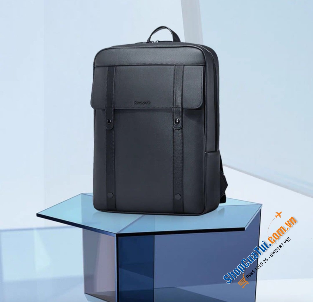 Ba lô Samsonite Toidy siêu đẹp, đựng được laptop, chất liệu da PU chống nước, dành cho người lớn