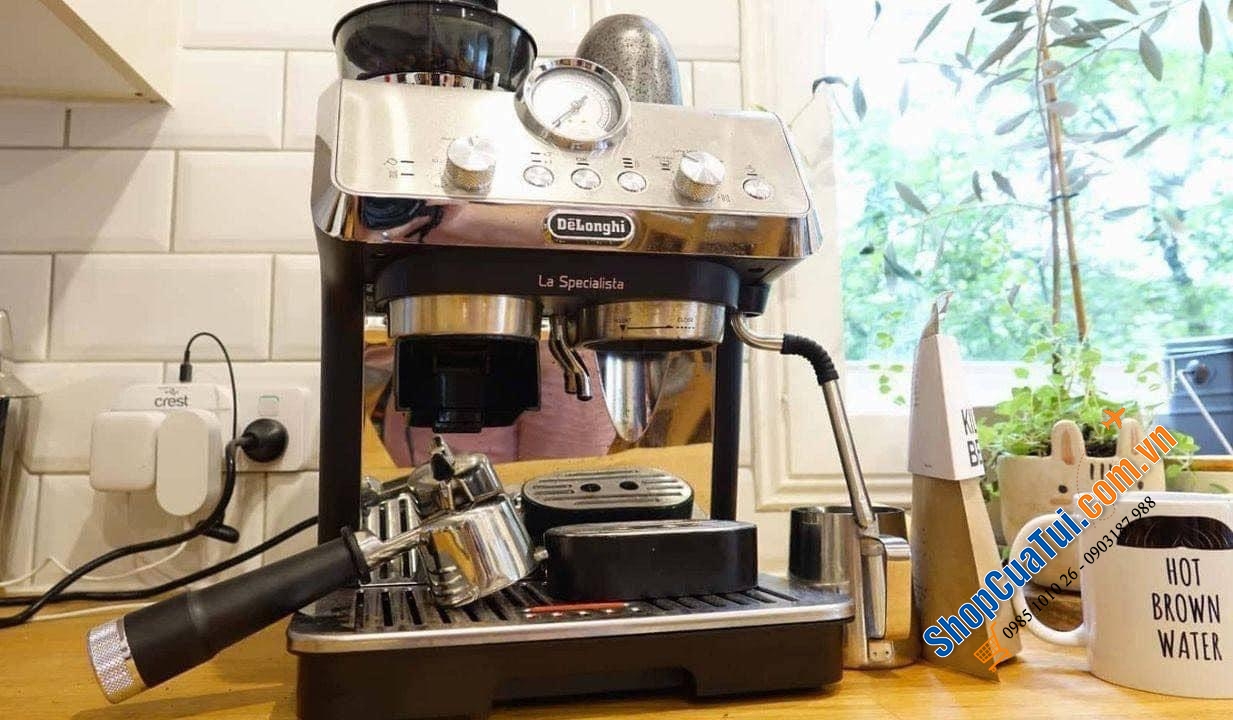Máy pha cà phê Delonghi EC9155.MB -  Dễ dàng pha được các loại cà phê như đen, nâu, bạc, latte, espresso, cappuccino, americano