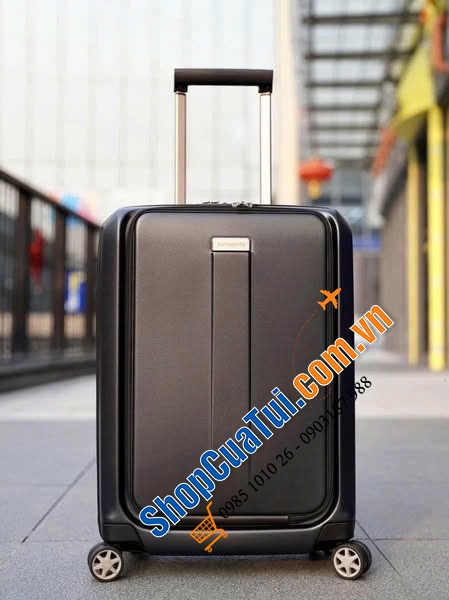 Valy Samsonite Prodigy Spinner ngăn Laptop mặt trước size Cabin
