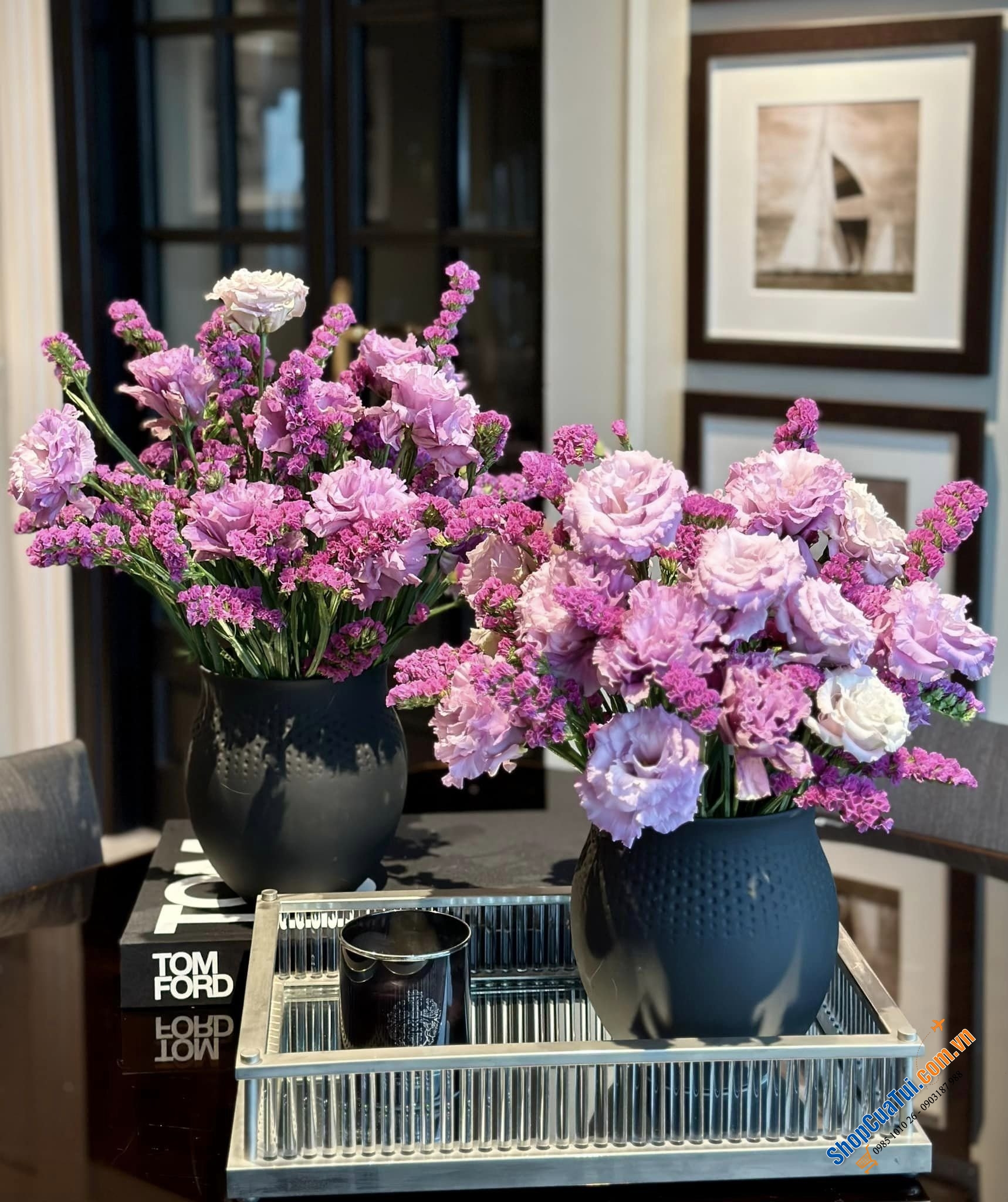 Lọ hoa Villeroy & Boch Manufacture Collier Perle 17.5cm - Lọ hoa gốm Collier với bề mặt mờ, màu sắc hiện đại