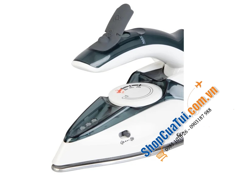Bàn ủi hơi nước du lịch SILVERCREST 1100w - mẫu mini mới - để ủi hơi nước và ủi khô