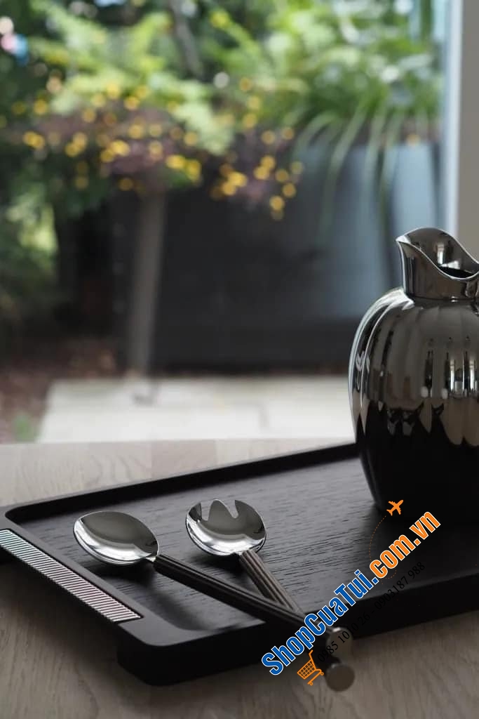 Khay Georg Jensen - Made in Slovenia - từ gỗ sồi hun khói