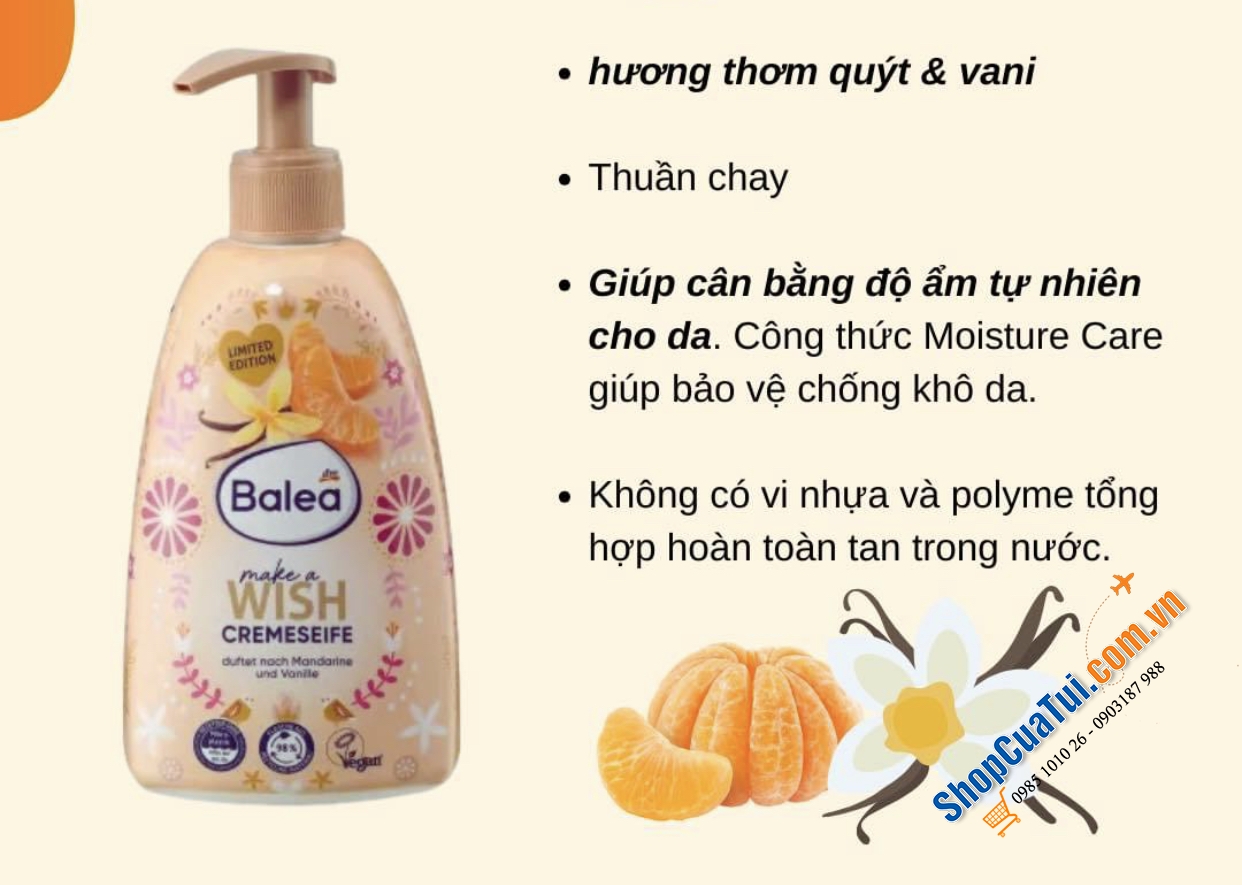 Nước rửa tay Balea chai 500ml - Chai to khủng với thiết kế dạng vòi rất tiện lợi cho cả gia đình