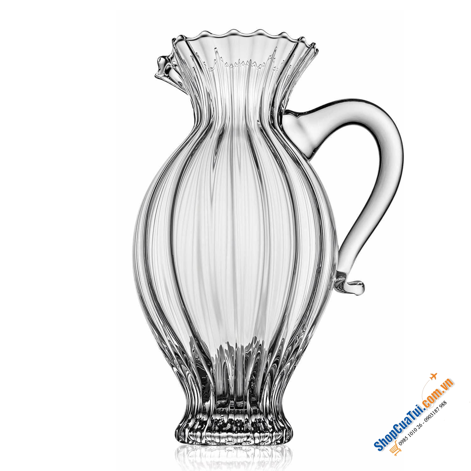 Bình nước IVV Maitre 1,3L Made in ITALY - Đựng nước khoáng hoặc nước hoa quả