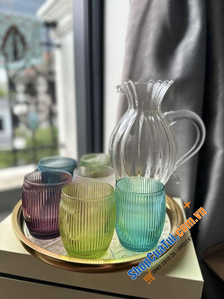 Bình nước IVV Maitre 1,3L Made in ITALY - Đựng nước khoáng hoặc nước hoa quả