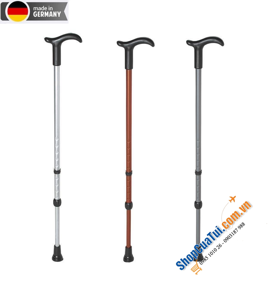 Gậy đi bộ Rebotec Simplex- Made in Germany - Món quà thiết thực cho ông bà, bố mẹ