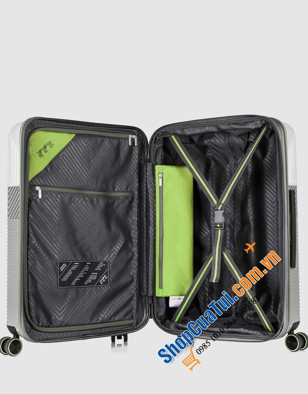 Valy Spinner Robo II phiên bản giới hạn của Samsonite Red siêu sang, dòng doanh nhân đỉnh cao size cabin 20 inch