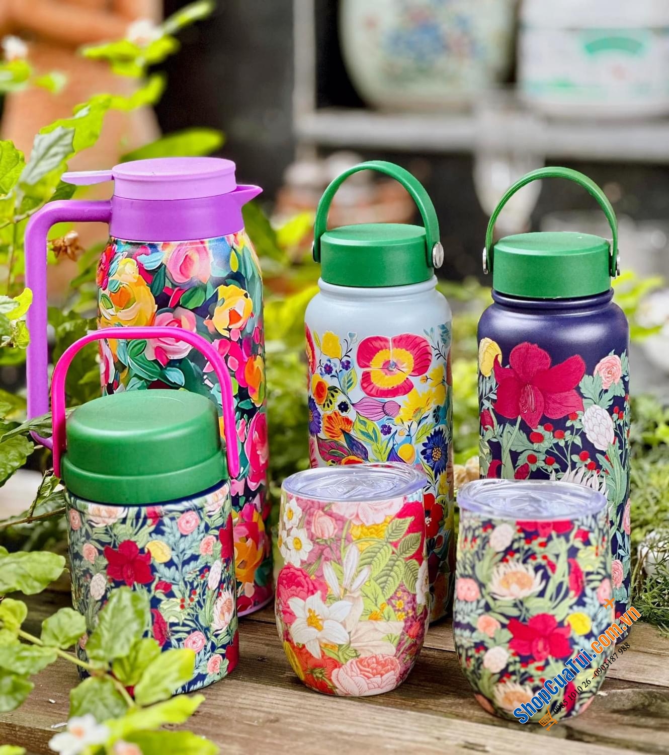 Cốc giữ nhiệt Magrace Paris 400ml - Giữ nóng 12h, giữ lạnh 12 tiếng bằng inox 304