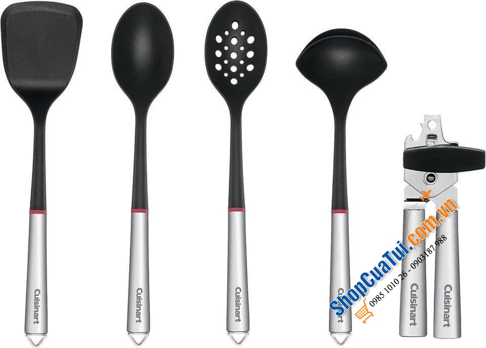Bộ Kitchen Tool của Cusinart 5 món xinh tiện lợi cho các bác vào bếp.