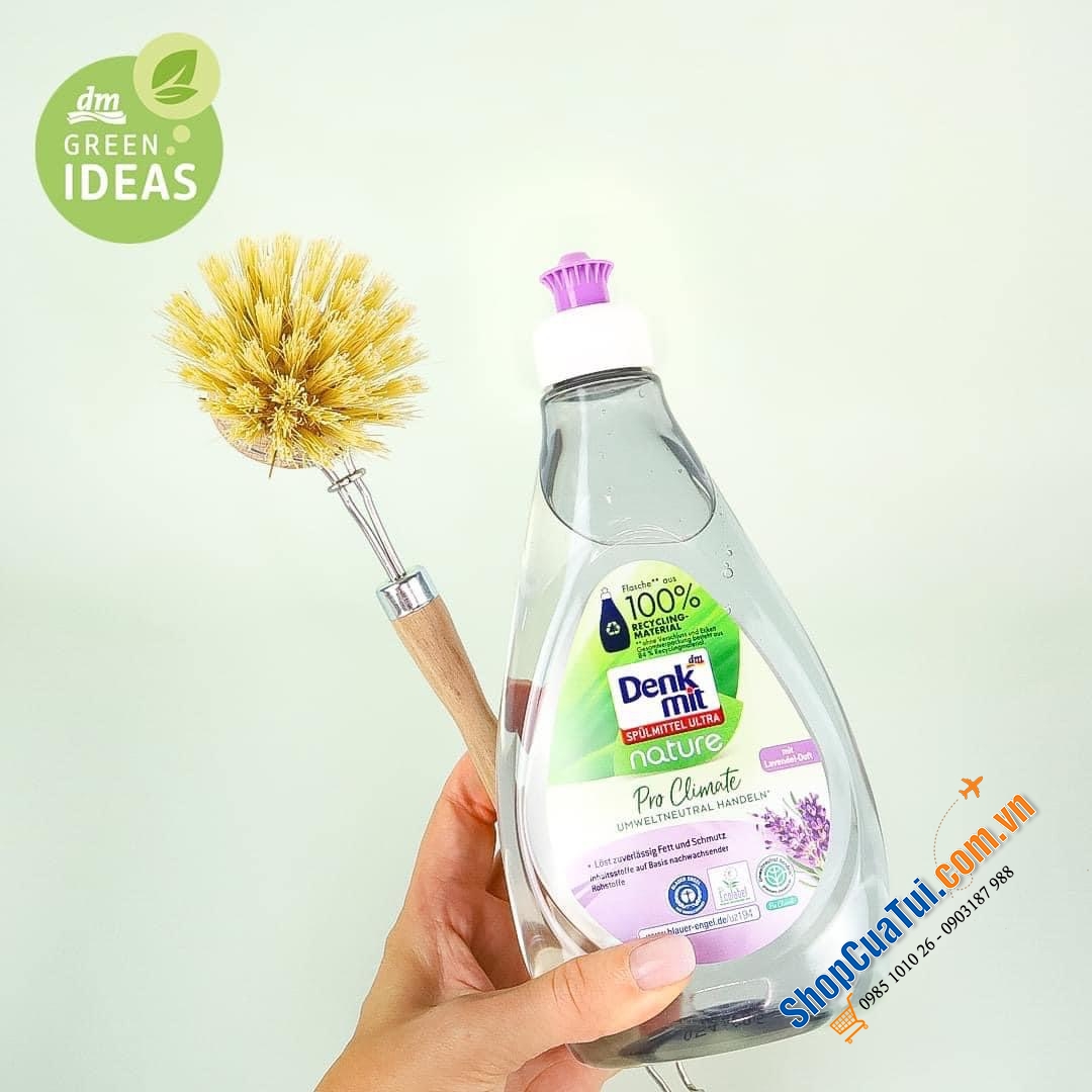 Nước rửa bát Denkmit Ultra Nature Pro Climate - hương Lavender 500 ml.