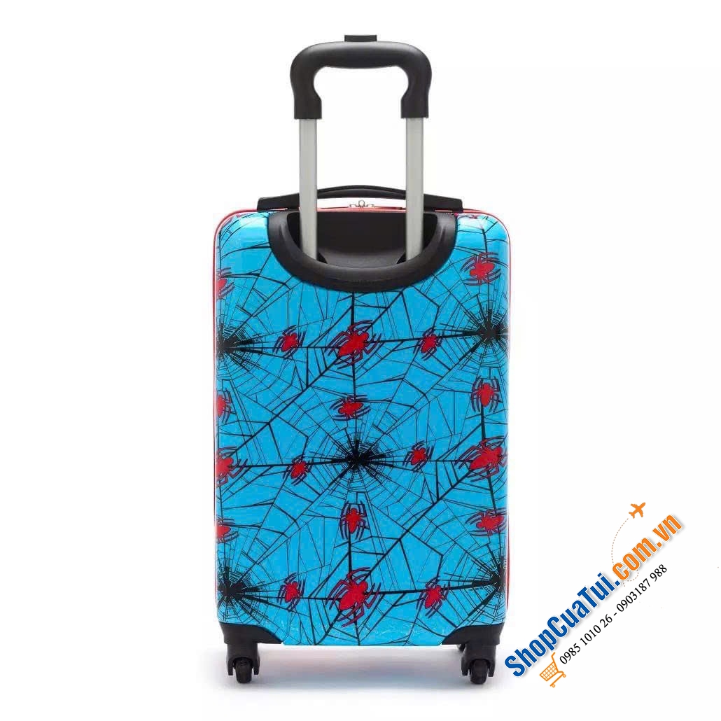 Vali trẻ em chính hãng Disney Spider Man, Disney Princess,  Disney Pixar Cars - 3 màu - Với hình ảnh nhân vật kinh điển, chiếc valy cùng bé đi khám phá khắp nơi