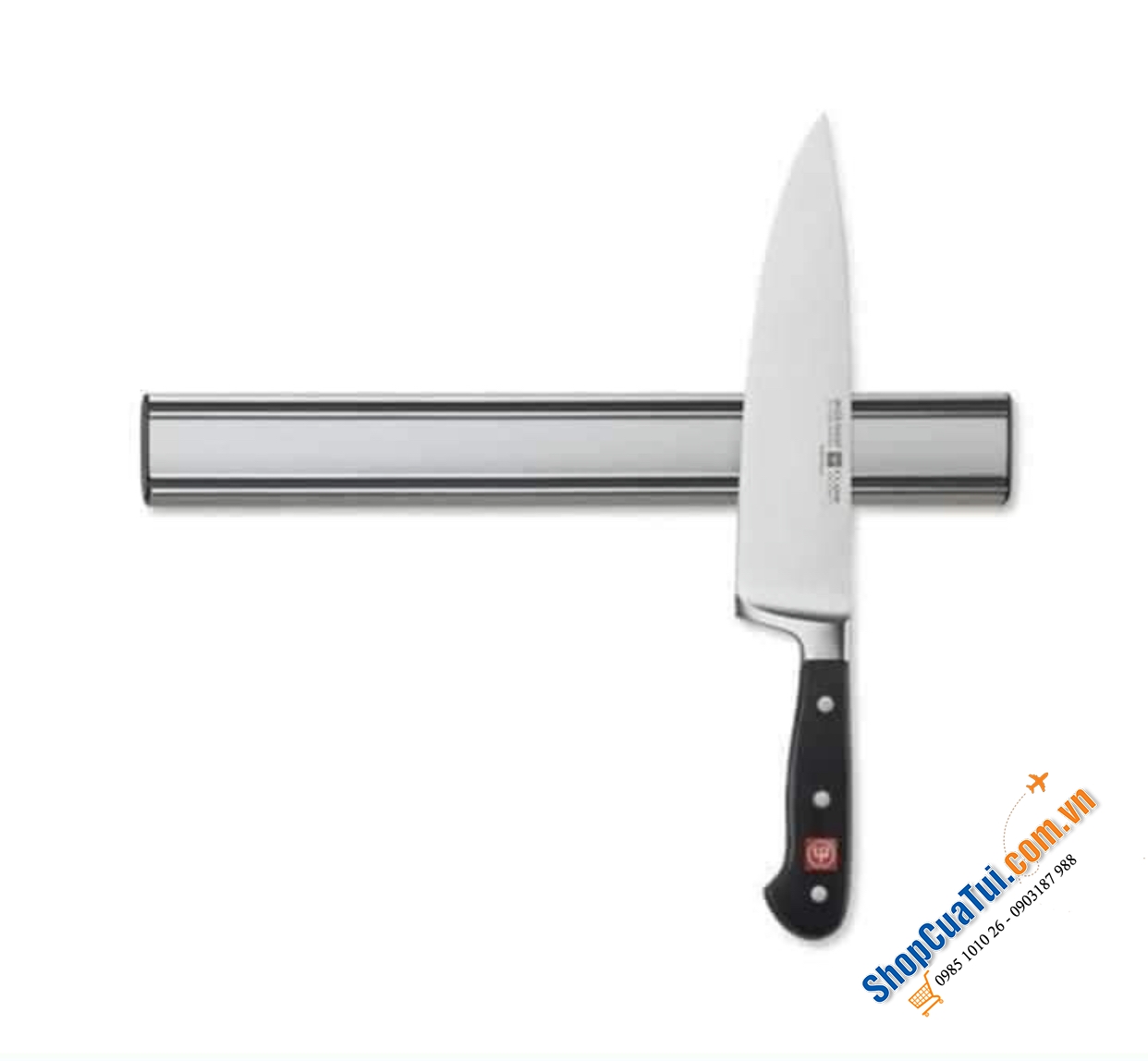 Nam châm treo dao ZWILLING MAGNETIC BAR ALUMINUM 30cm 32622-300-0 (nhôm)