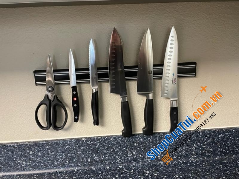 Nam châm treo dao ZWILLING MAGNETIC BAR ALUMINUM 30cm 32622-300-0 (nhôm)