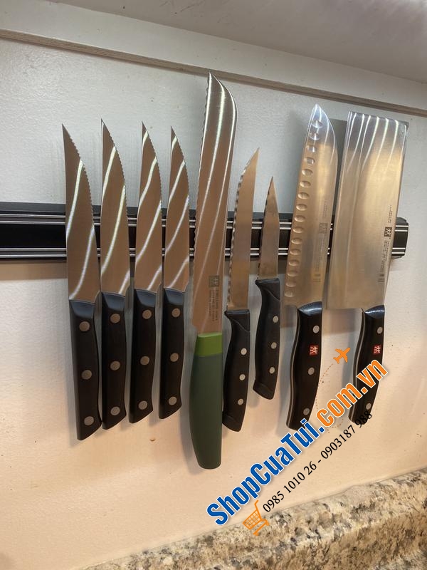 Nam châm treo dao ZWILLING MAGNETIC BAR ALUMINUM 30cm 32622-300-0 (nhôm)