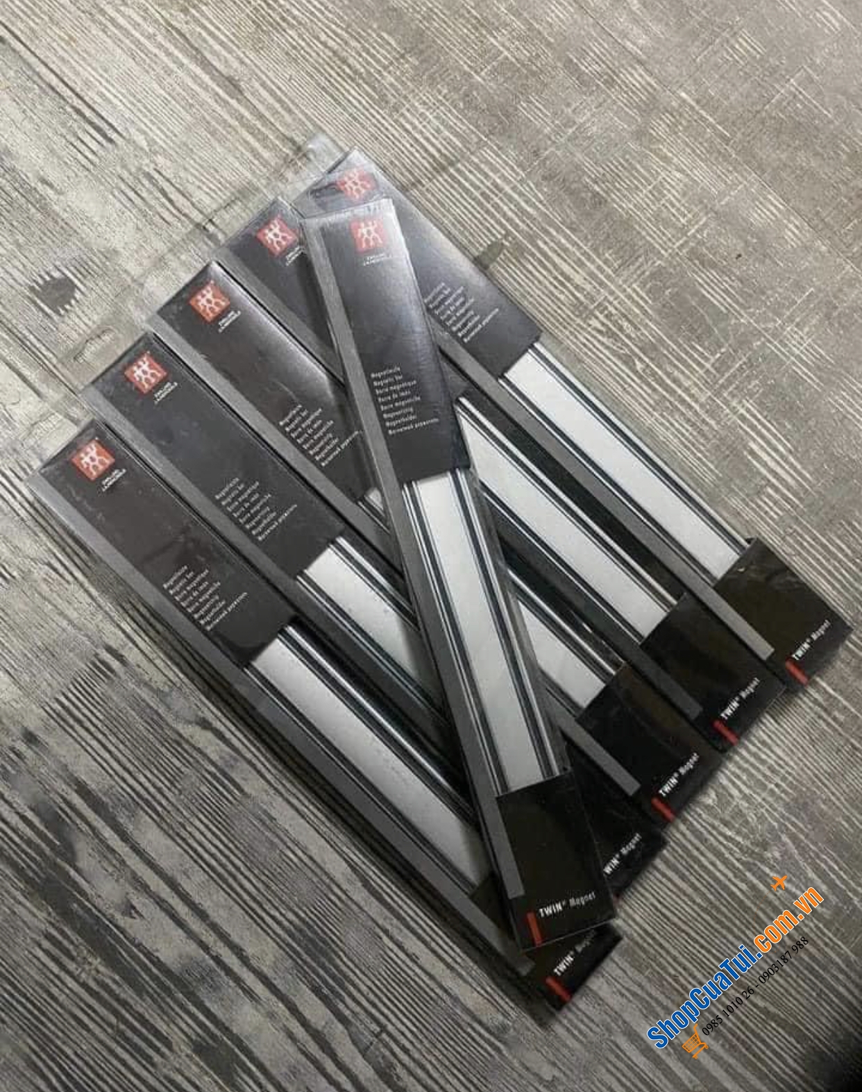 Nam châm treo dao ZWILLING MAGNETIC BAR ALUMINUM 30cm 32622-300-0 (nhôm)