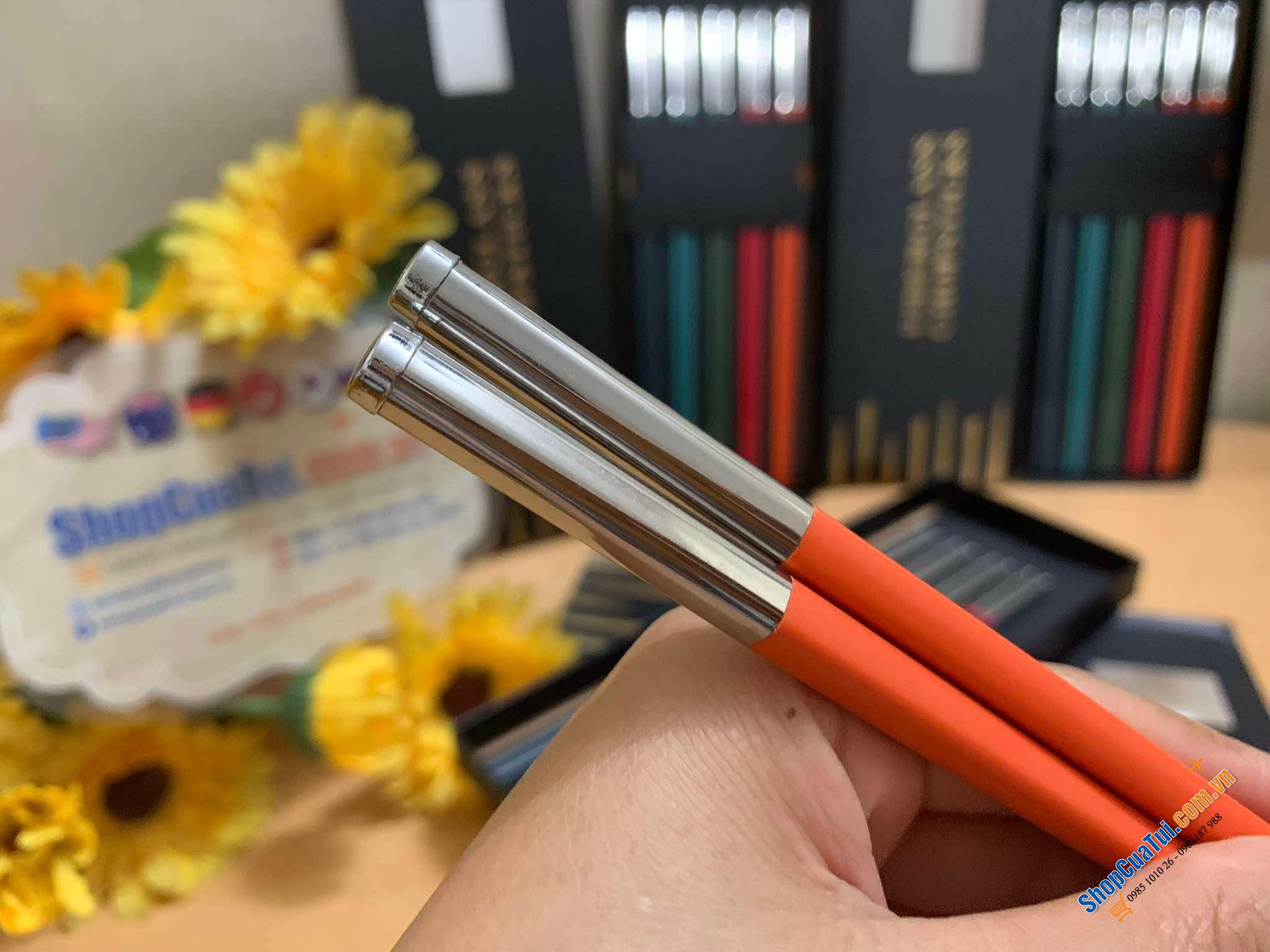 SET 5 ĐÔI ĐŨA SỢI THUỶ TINH CẦU VỒNG  hàng đặt riêng dùng cho khách sạn 5  siêu đẹp 27cm