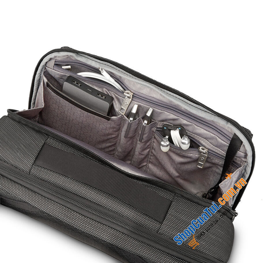 Túi đeo chéo Samsonite SXK - được gia cố bằng sợi Dupont™ Kevlar® có khả năng chống đạn