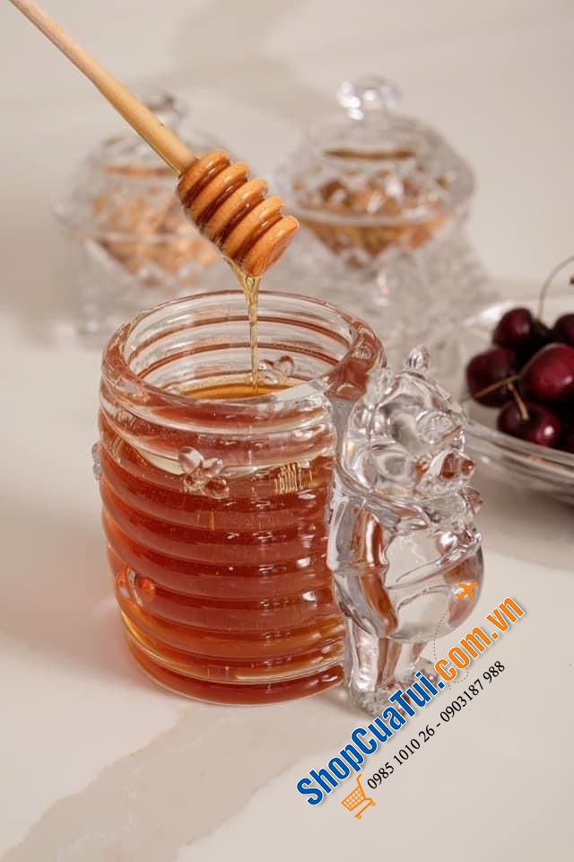Hũ mật ong Crystal Pooh Bohemia siêu xinh!